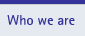 Who we are